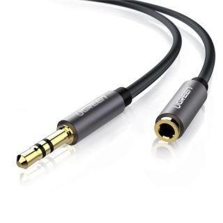 -&nbsp;Ugreen Ugreen AV118 10592 cable 3.5 mm jack  male   /  3.5 mm jack  female  1m silver