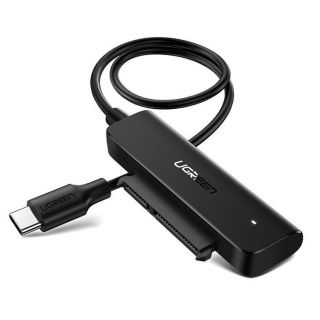 -&nbsp;Ugreen Ugreen adapter HDD SSD 2.5'' SATA III 3.0 USB Type C 3.2 Gen 1  SuperSpeed ​​USB 5 Gbps  black  70610 CM321