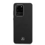 Mercedes-Benz Mercedes MEHCS69SILSB S20 Ultra G988 hard case black / black Silicone Line