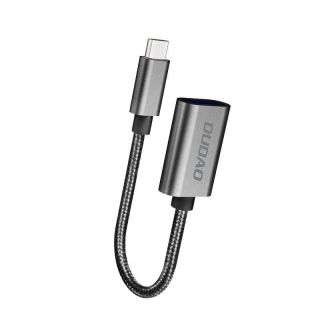 -&nbsp;Dudao Dudao adapter cable OTG USB 2.0 to USB Type C gray  L15T