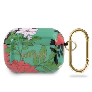 GUESS&nbsp;GUACAPTPUBKFL01 AirPods Pro cover green / green N.1 Flower Collection