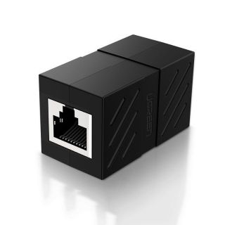 -&nbsp;Ugreen Ugreen Network Connector Ethernet RJ45 10 Gbps Network Cable Connector Black  NW114 20390  Black