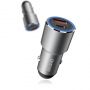 - Dudao Dudao USB  /  USB Car Charger Type C Power Delivery Quick Charge 22.5 W Gray  R4PQ