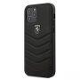 Ferrari FEHQUHCP12LBK iPhone 12 Pro Max 6.7" black / black hardcase Off Track Quilted