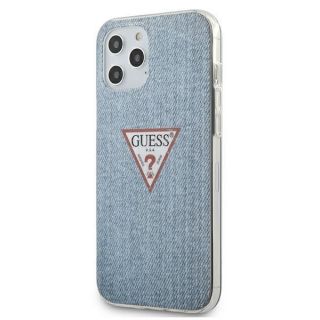 GUESS&nbsp;GUHCP12LPCUJULLB iPhone 12 Pro Max 6.7" blue / light blue hardcase Jeans Collection