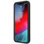 FESSIHCP12LBK iPhone 12 Pro Max 6.7" black / black hardcase On Track Silicone