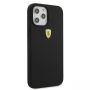 FESSIHCP12LBK iPhone 12 Pro Max 6.7" black / black hardcase On Track Silicone