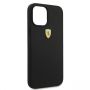 FESSIHCP12LBK iPhone 12 Pro Max 6.7" black / black hardcase On Track Silicone