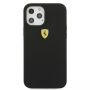 FESSIHCP12LBK iPhone 12 Pro Max 6.7" black / black hardcase On Track Silicone