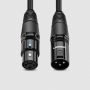 Ugreen Ugreen AV130 66717 audio XLR  female  XLR  male  cable for microphone  /  amplifier 2m black