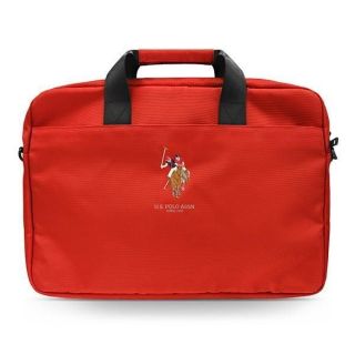 -&nbsp;U.S. Polo PU US Polo Assn. bag for a 16" laptop red