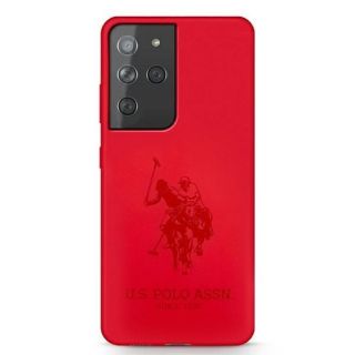 -&nbsp;U.S. Polo PU US Polo USHCS21LSLHRTRE S21 Ultra G998 czerwony / red Silicone On Tone