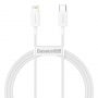 Baseus Baseus Baseus Superior Series USB-C  /  Lightning PD 20W 1 m cable - white