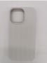 Evelatus iPhone 13 Mini Premium Soft Touch Silicone Case White balts