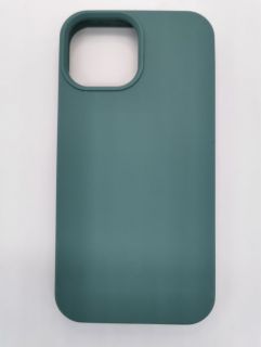 Evelatus iPhone 13 Mini Premium Soft Touch Silicone Case Pine Green