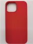 Evelatus iPhone 13 Mini Premium Soft Touch Silicone Case Carmine