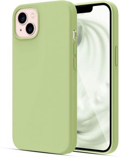 Evelatus iPhone 13 Premium Soft Touch Silicone Case Matcha Green zaļš