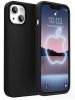 Aksesuāri Mob. & Vied. telefoniem Evelatus iPhone 13 Premium Soft Touch Silicone Case Black melns 