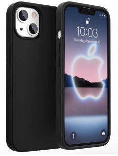 Evelatus iPhone 13 Premium Soft Touch Silicone Case Black