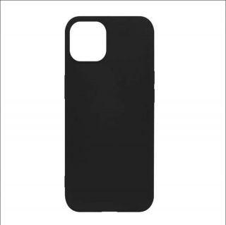 Evelatus iPhone 13 Pro Premium mix solid Soft Touch Silicone Case Black melns