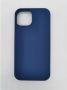 Evelatus iPhone 13 Pro Max Premium Soft Touch Silicone Case Cobalt Blue zils