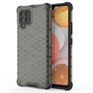 -&nbsp;Hurtel Honeycomb Case armor cover with TPU Bumper for Samsung Galaxy A42 5G black