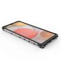 Hurtel Honeycomb Case armor cover with TPU Bumper for Samsung Galaxy A42 5G black