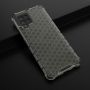 Hurtel Honeycomb Case armor cover with TPU Bumper for Samsung Galaxy A42 5G black