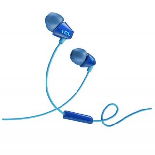 TCL SOCL100BL In-ear Wired Headset Blue zils