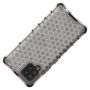 Hurtel Honeycomb Case armor cover with TPU Bumper for Samsung Galaxy A42 5G red