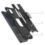 Wozinsky Wozinsky Ring Armor Case Kickstand Tough Rugged Cover for Samsung Galaxy A42 5G black
