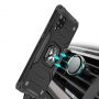 Wozinsky Wozinsky Ring Armor Case Kickstand Tough Rugged Cover for Samsung Galaxy A42 5G black