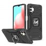 - Wozinsky - Wozinsky Ring Armor Case Kickstand Tough Rugged Cover for Samsung Galaxy A32 5G black
