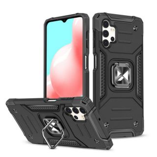 -&nbsp;Wozinsky - Wozinsky Ring Armor Case Kickstand Tough Rugged Cover for Samsung Galaxy A32 5G black