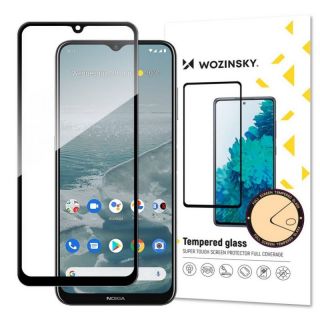 -&nbsp;Wozinsky - Wozinsky super durable Full Glue tempered glass full screen with frame Case Friendly Nokia G20 black