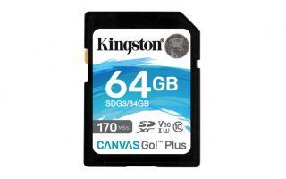 Kingston 64GB SDXC Canvas Go Plus 170R