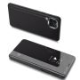 - Hurtel Clear View Case cover for Samsung Galaxy A22 4G black