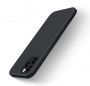 Hurtel Silicone Case Soft Flexible Rubber Cover for Xiaomi Redmi Note 10 5G  /  Poco M3 Pro black