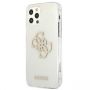GUHCP12LPCUGL4GTR iPhone 12 Pro Max 6.7" transparent hard case Glitter 4G Big Logo