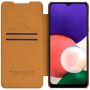 Nillkin Nillkin Qin leather holster case for Samsung Galaxy A22 4G brown