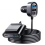 - Joyroom Joyroom car charger 2xPD + 2xQC3.0 72W 1.5m black  JR-CL05