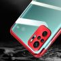Hurtel Clear Color Case Gel TPU Electroplating frame Cover for Xiaomi Redmi Note 10 5G  /  Poco M3 Pro blue