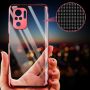 Hurtel Clear Color Case Gel TPU Electroplating frame Cover for Xiaomi Redmi Note 10 5G  /  Poco M3 Pro blue