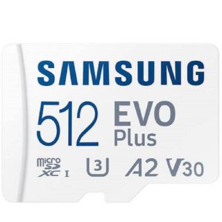 Samsung Evo Plus MicroSD 512GB White balts