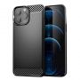 - Hurtel Carbon Case Flexible Cover TPU Case for iPhone 13 Pro Max black