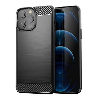 -&nbsp;Hurtel Carbon Case Flexible Cover TPU Case for iPhone 13 Pro black