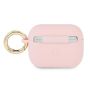 GUAPSSSI AirPods Pro cover pink / pink Silicone Vintage Script
