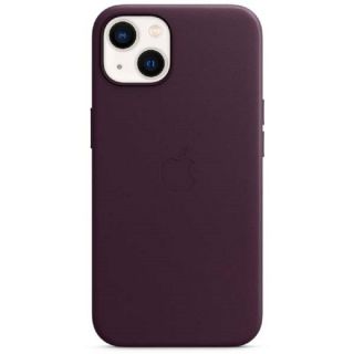 Apple iPhone 13 Leather Case with MagSafe Dark Cherry