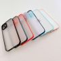Hurtel Milky Case silicone flexible translucent case for Samsung Galaxy A42 5G dark green