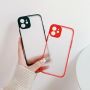 Hurtel Milky Case silicone flexible translucent case for Samsung Galaxy A42 5G dark green